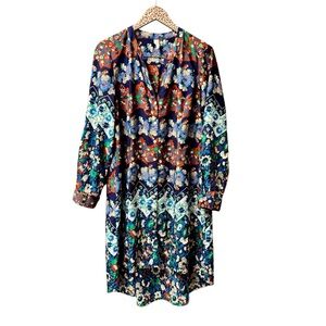 RAGA Multicolor Floral Long Sleeve Dress